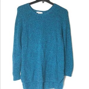 Liz Claiborne Plus Size Bright Blue Long Sleeve SweaterSZ1X